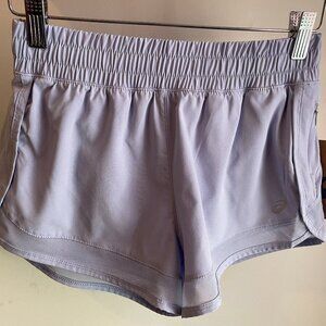 NWT Asics XS Women's Running Shorts Lavender/Lilac